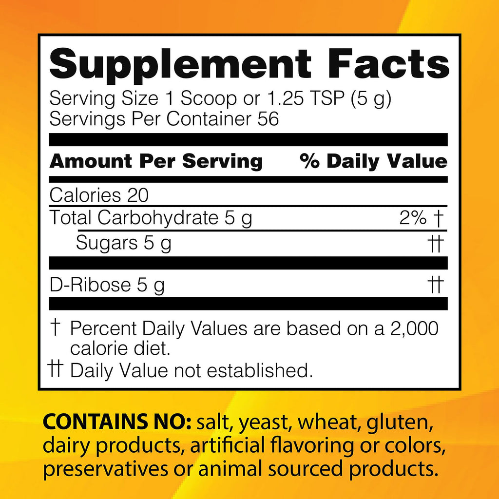 S.H.I.N.E.® D-Ribose with Bioenergy Ribose® 9.9 oz (280 g)