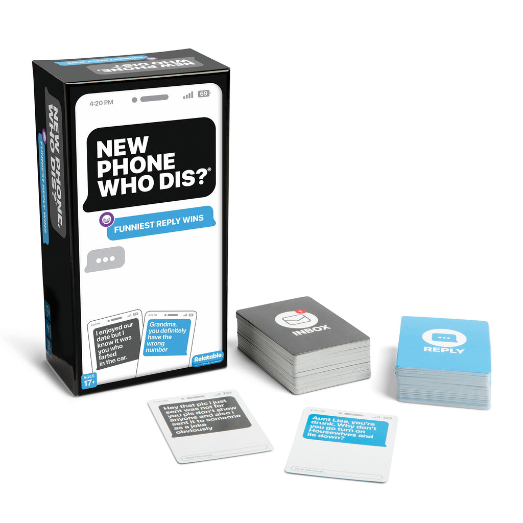 New Phone, Who Dis? Offline Text Message Party Game by Relatable