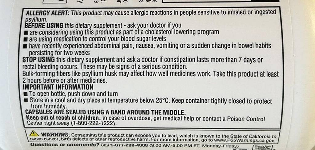 Member's Mark Fiber Capsules 2Pack (400 Count) Psyllium Husk is The #1 Doctor-Recommended Fiber Supplement.