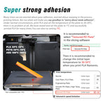 Sahvaim Upgraded for Bambu Lab 3D Printer PLU Build Plate for Bambu Lab X1 X1C X1E P1S P1P A1, Energy-Saving Low-Temperature Cold Printing, Farm's First Choice, Super Sticky no Edge Warping