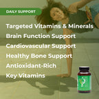 Youngevity Ultimate Daily Classic – Multivitamin with Essential Vitamins, Minerals, Amino Acids, and Antioxidant-Rich Botanicals – Supports Cardiovascular, Brain, Bone, and Bone Health – 90 Tablets