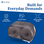 San Jamar Versatwin Tissue Dispenser R3600TBK - 1 Each