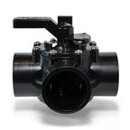 FibroPool Swimming Pool Diverter Valve – 2 Inch 3-Way Posi-Close Slip Valve, Lubeless PTFE Seats, CPVC Construction, Ideal for Pools, Spas, Heaters, Chemical Dispensers, and Salt Generators