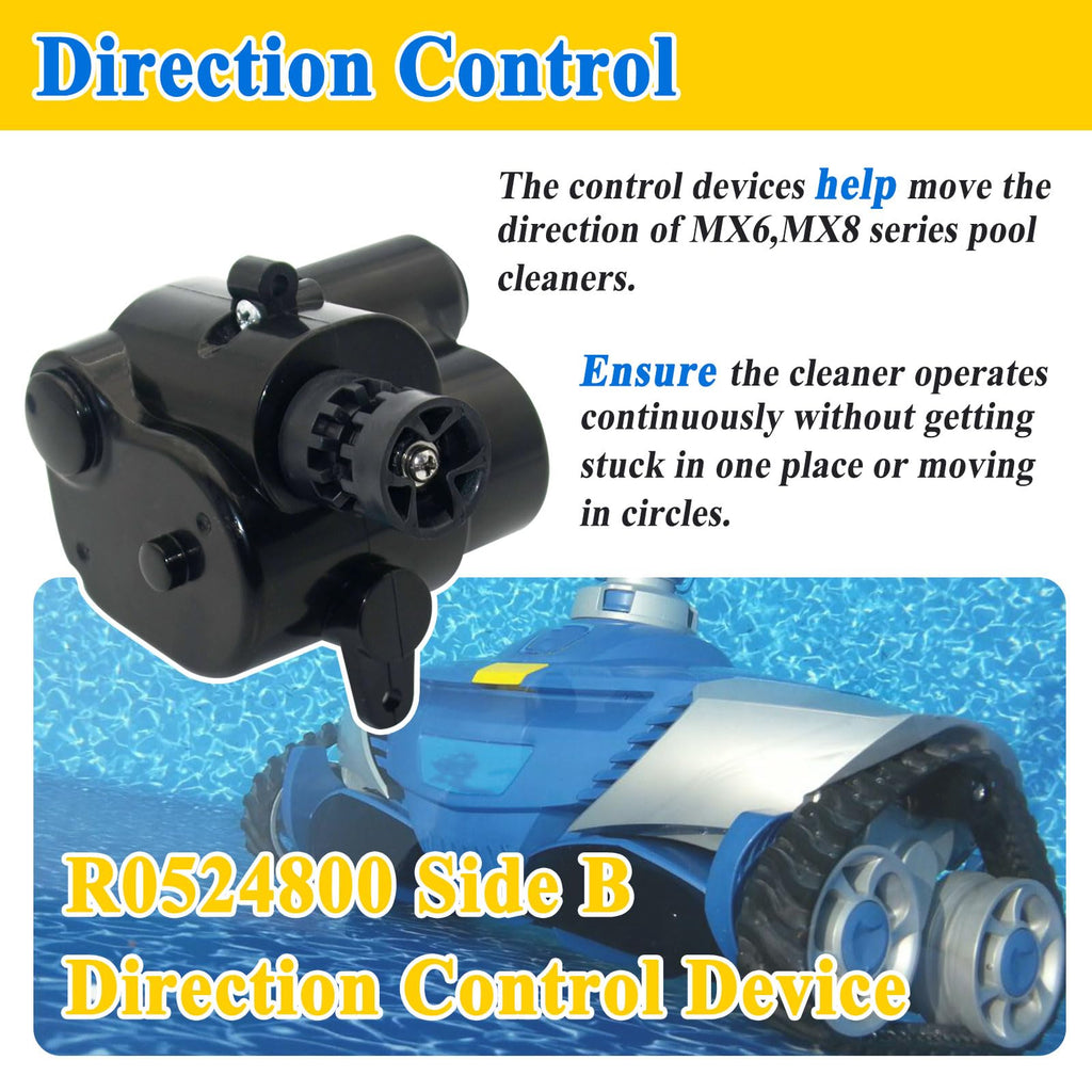 Zeiboat R0524800 Side B Direction Control Device Replacement, for MX8 Series In Ground Automatic Pool Cleaners