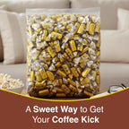 Coffee Rio Original Roast Coffee Caramels Candy Bulk Pack, 3 Pound Bag - Individually Wrapped Hard Candies Blended with Fresh Dairy Cream - Perfect for Office Candy Bowl, Buffet - Kosher Certified
