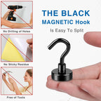 LOVIMAG Magnetic Hooks for Cruise Essentials 2026 Cabins Door 12 Pack-30LBS
