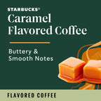 Starbucks K-Cup Coffee Pods, Caramel, 22 Count