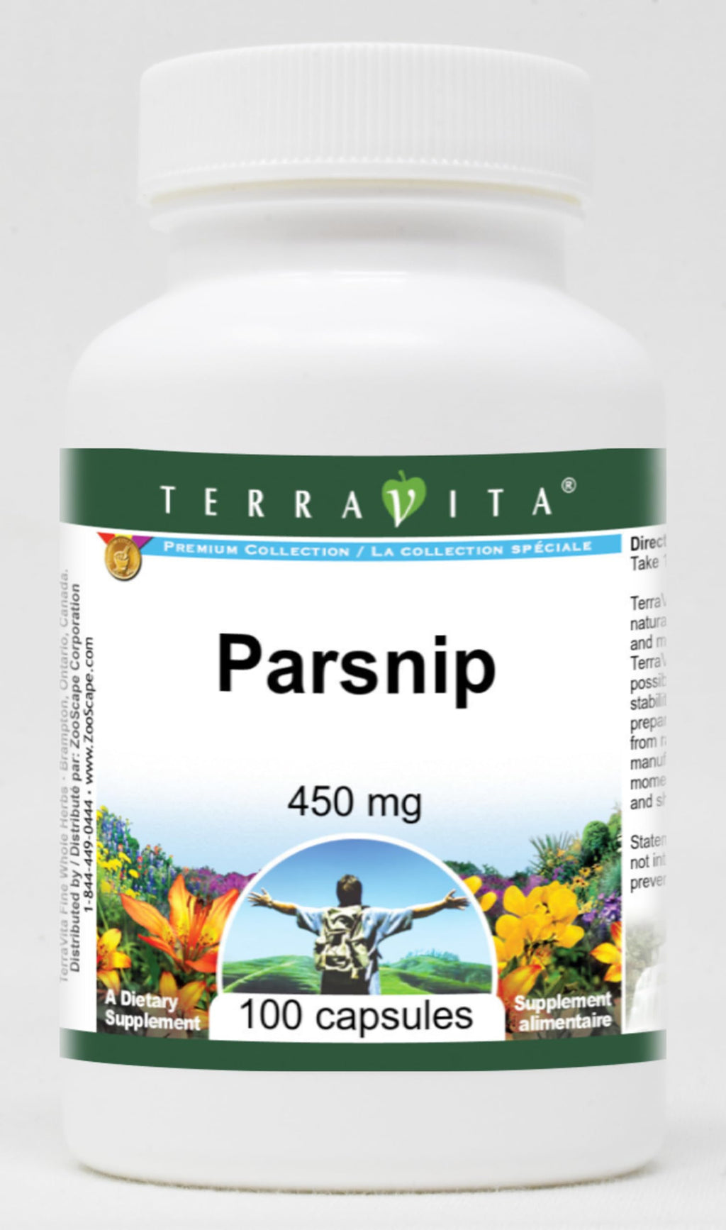 Parsnip - 450 mg (100 Capsules, ZIN: 521077)