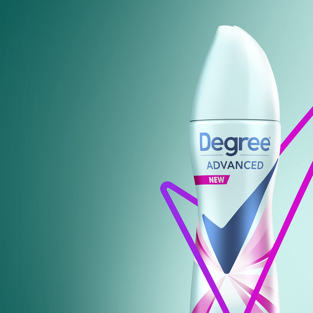 Degree Advanced Antiperspirant Deodorant Dry Spray, 3 Pack, 3.8 oz