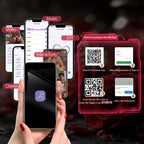 Couples Rose App Remote Control Wearable Vibrator, Couple Women Adult Sex Toys Games for Men, Hands Free Panty Clitoris Vibrator Vibrating Cock Ring, ZOOPLOU BDSM Female Sex Toy