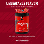 Six Star Creatine Monohydrate Powder, X3 (Fruit Punch) - Flavored Creatine HCl Powder Monohydrate Supplement for Muscle Building & Performance - Post Workout Supplement for Men & Women - 30 Servings