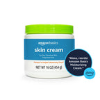 Amazon Basics Ultra Moisturizing Skin Cream for Dry & Sensitive Skin, Dermatologist Tested, Fragrance Free, Not Tested on Animals, Made in USA, 16 Ounce, 4-Pack (Previously Solimo)