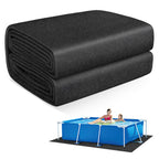 Thickened Pool Liner Pad for Above Ground Pool, 20’x 12’ Rectangle Under Pool Mat Padding, Pool Ground Pad Mat Under Pool for Pool Bottom, Prevent Punctures, Extend Liner Life