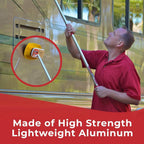 Shurhold 6' Telescoping Handles - SHUR-LOK Quick-Release, Triple-Anodized Aluminum, Lightweight & Fits 40+ Heads - 40" and 72" Locking Length