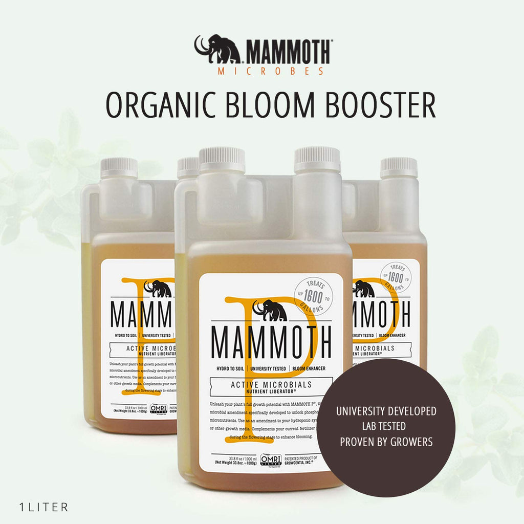 Mammoth Mammoth P 1 Litre Organic Microbial Inoculant Fertilizer