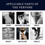 Ycz Lucky Men's Eau De Parfum New Round Box Packaging,1.7oz(50ml),Long Lasting EDP Men.Making it the ideal gentlemen���s gift (2-Pack)