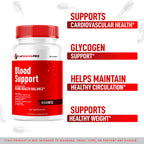 (2 Pack) True Balance Blood Support Pro Glycogen Capsules Maximum Strength, TrueBalancePro Pills Supplement Multivitamin All Natural Advanced Formula Daily Health & Wellness, 60 Capsules for 3 Months