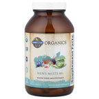 Garden of Life Organics Whole Food Multivitamin for Men 40+ 120 Tablets, Vegan Mens Multi for Health & Well-Being Certified Organic Whole Food Vitamins & Minerals for Men Over 40 Mens Vitamins