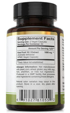 Florida Herbal Pharmacy, Kiwi Fruit Extract Supplement Capsules 10:1 (120 Capsules) 500 mg per Capsule, 1000 mg Serving