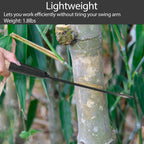 Sickle Garden Tool, Steel Billhook Machete Knife for Cutting Trees Heavy Duty, Hand Grass Weeding Sickle Knife with Wooden Handle for Yard Work