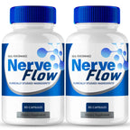 Nerve Flow for Neuropathy Supplements, Nerve Flow Capsules Advanced Nerve Health Pills Extra Strength All Natural Healthy Circulation & Stable Levels, Advanced NerveFlow Support Reviews (2 Pack)
