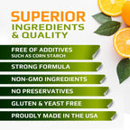 MUSCLE FOOD LABS | Vitamin C + ZINC | C - 1000 | VIT C 1000mg | Zinc 25mg | Citrus Bioflavonoids 25mg | Non-GMO & Gluten Free | 120 Capsules