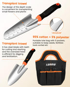 LANNIU 7-Piece Gardening Tools Set