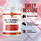 Sweet Restore Glycogen Support Capsules, Official Sweet Restore Glycogen Support Pills with All Natural Ingredients, Overall Health & Wellness with Maximum Strength Multivitamins Support (60 Capsules)