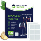 Party Recovery Patch - 84-Pack Party Night Patches - Wake Up Refreshed and Energized with Skin-Friendly Patch - Strong Adhesive for Secure Fit - Natural Ingredients for Quick Recovery