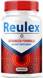 Reulex Capsules - Reulex Capsulas Advanced Formula Premium All Natural Pills, Daily Support Maximum Strength for Overall Health & Wellness Pastillas Reviews, 60 Capsules for 1 Month
