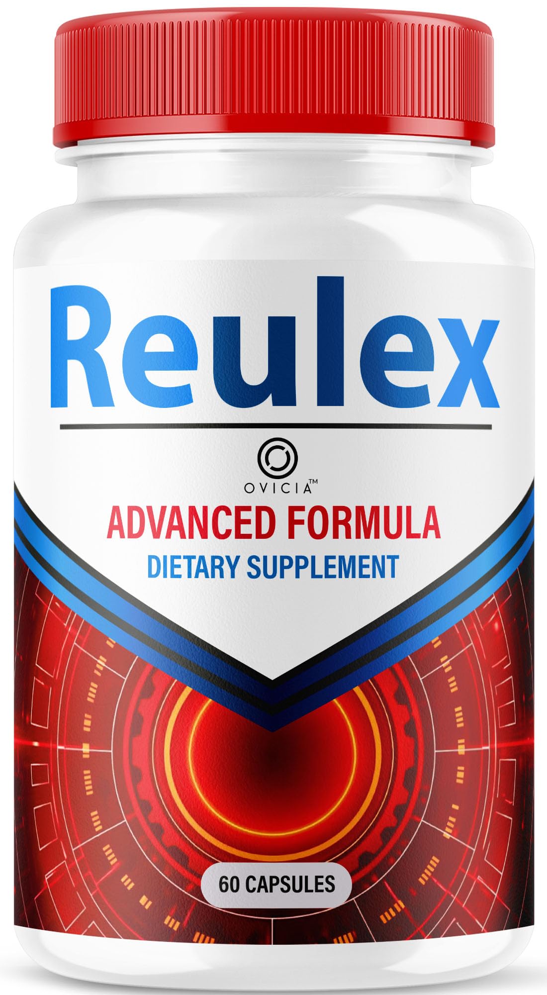 Reulex Capsules - Reulex Capsulas Advanced Formula Premium All Natural Pills, Daily Support Maximum Strength for Overall Health & Wellness Pastillas Reviews, 60 Capsules for 1 Month
