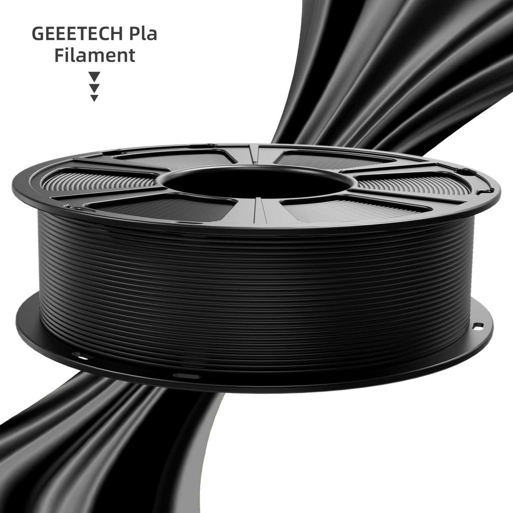 GEEETECH PLA Filament 1.75 mm Silk Gold, 3D Printer Filament 1.75 PLA 1 kg Spool