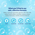 EverSmile AlignerFresh Extra Whitening Foam – Cleaner Compatible w/Invisalign and All Clear Aligners and Retainers – Eliminates Bacteria, Whitens Teeth, Fights Bad Breath – 50ml (1 Pack)