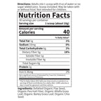 Garden of Life Organic Unflavored Fiber Powder Detox Blend with Chia, Alfalfa & Barley for Herbal Cleanse, Gut Health Support - Detoxifiber - Non-GMO, Gluten-Free, Psyllium Free, Vegan, 30 servings