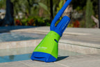 POOL BLASTER Aqua Broom Sweep XL Cordless Rechargeable Pool Vacuum for Hot Tub, Spa & Spot Cleaning in Above Ground & Inground Pools, 40 Min Run Time, Pole Set, Battery-Powered Hot Tub Vacuum Spa Vac