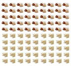 Jxpinet 150 Pcs Mini Sheep Figurines Mini Resin Sheeps for Bonsai Micro Landscape Home Garden Decor Craft