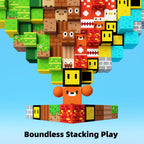 GobiDex 100PCS Magnetic Building Blocks Game-Based Build Magwonder Cave World with Magnet Construction Toys STEM Sensory Gift for Boys Girls Birthday (1 inch)