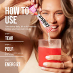Hydroxycut Drink Mix, Wildberry Blast - 21 Travel-Size Packets - Zero Calories, Zero Sugar - Boost Metabolism, Burn Calories, Increase Energy - for Women & Men