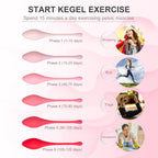 Kegel Exercise System - Recommended by Doctors for Pelvic Floor strengthening and Tightening Exercises, Basic and Advanced Kegel Fitness Products