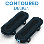 Everlasting Comfort Office Chair & Wheelchair Arm Pads - Cooling Memory Foam Arm Rest Cover for Desk, Gaming Chair, Wheelchair Armrest Pads