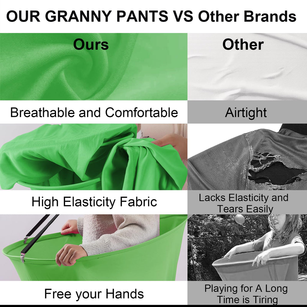 19PCS Granny Pants Yard Game, Hilarious Toss Outdoor Games for Kids 4+