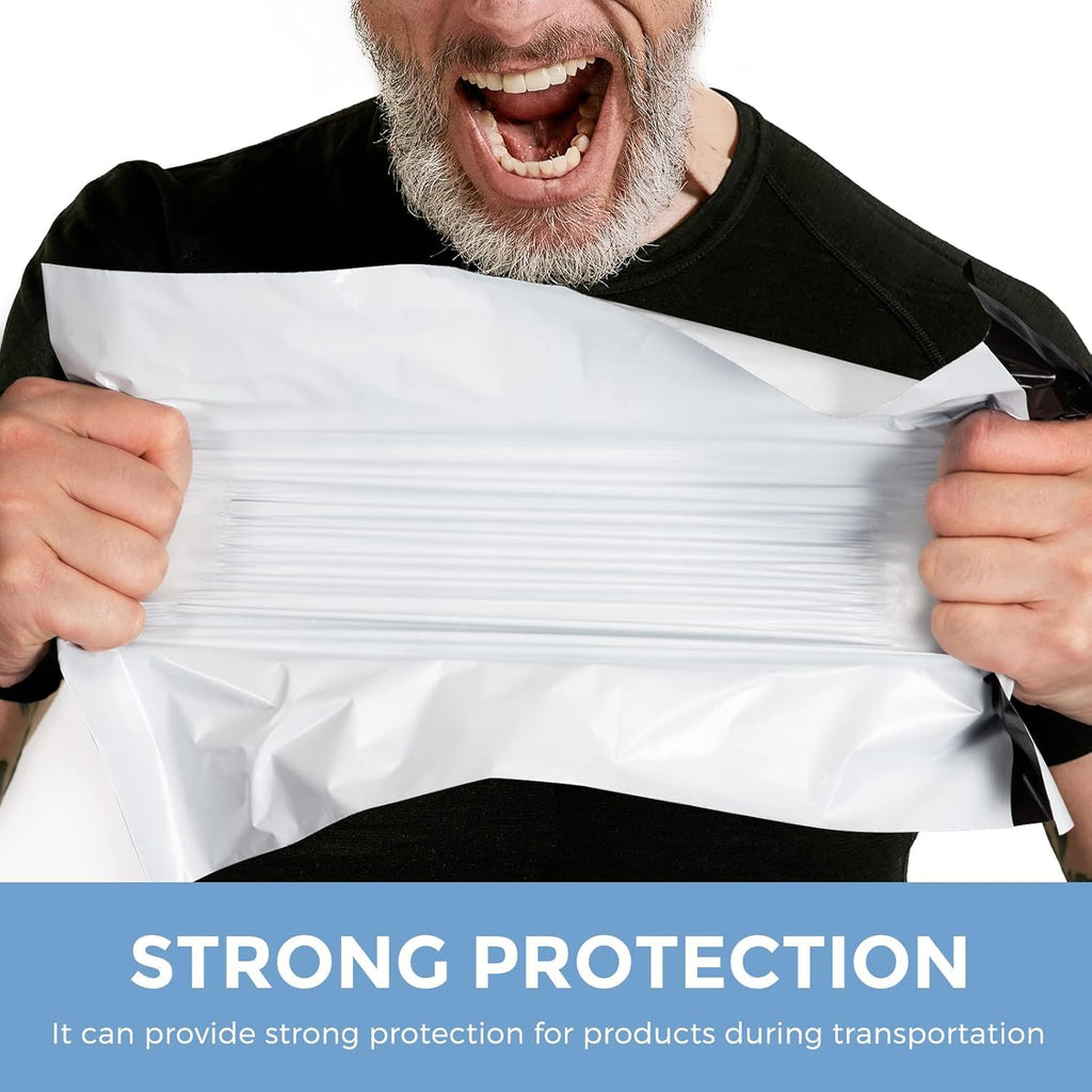 Metronic Poly Mailers 12x15.5 100 Pcs Medium Size Shipping Bags for Clothes