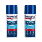 Dermoplast Pain, Burn & Itch Relief Spray for Minor Cuts, Burns and Bug Bites, 2.75 Oz, Pack of 2 (Packaging May Vary)