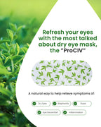 16 Packs Steam Eye Masks for Dry Eyes, Green Tea Warm Eye Mask, Relief Eye Fatigue & Puffy Eyes, Moist Heating Compress for Eyes, Self Heated Eye Mask, Disposable Travel Essentials & Relaxation Sets