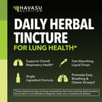 Mullein Drops for Lungs - USDA Organic Mullein Leaf Extract - Respiratory Health and Lung Support Supplement - 2 Fl Oz - Vegan, Non-GMO, and Alcohol Free Formula - Herbal Tincture - 2 Month Supply