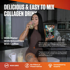 VEDGE Vegan Collagen Powder - Plant-Based Collagen Supplement for Hair, Skin, Nails, Joint & Gut Health. Collagen Peptides