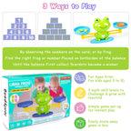 lonfypeng Frog Balance Counting Toys, Cool Math Learning Games for Boys and Girls, Educational Number Preschool Toy, Fun Children's Gift STEM Math Games for Kids Age 3+ (63 PCS)