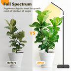 VSOKE Grow Light for Indoor Plants, Full Spectrum LED Grow Light with Stand
