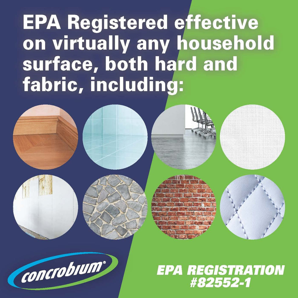 Concrobium Mold Control, 32 oz Spray – Eliminates & Prevents Mold – EPA-Registered, Bleach-Free, Odorless, VOC-Free (Pack of 6)