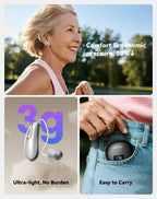 OTC Rechargeable Hearing Aids for Seniors with Automatic Noise Cancelling, LED Display, FSA&HSA Eligible, 5-Level Volume Control for Clear Sound (Black)